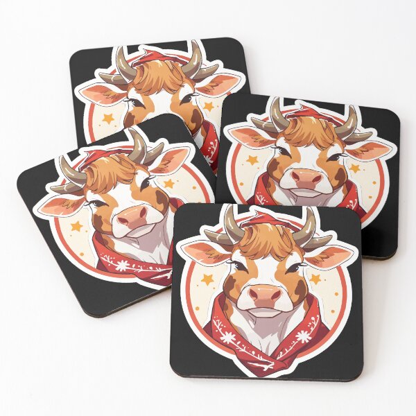Item preview, Jersey cow Christmas designed and sold by Getup-clothing.