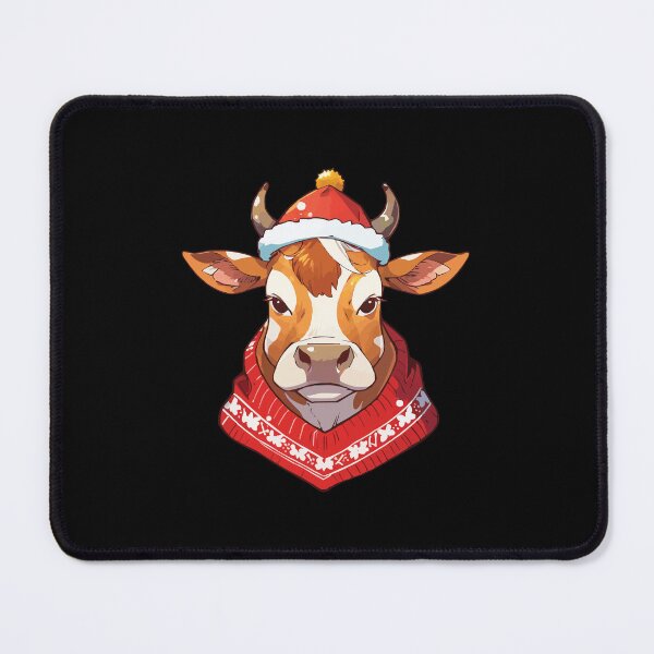 Item preview, Jersey cow Christmas designed and sold by Getup-clothing.