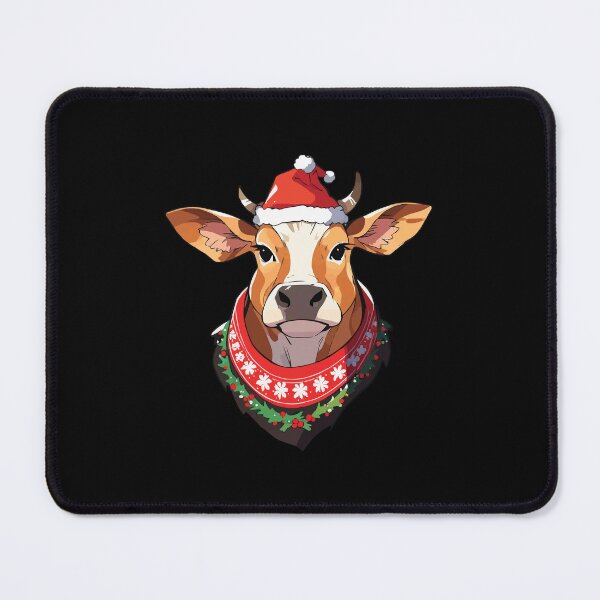 Item preview, Jersey cow Christmas designed and sold by Getup-clothing.