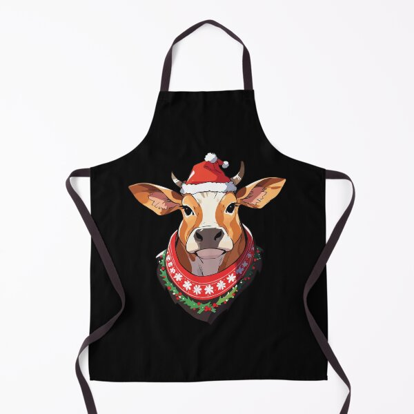 Item preview, Jersey cow Christmas designed and sold by Getup-clothing.