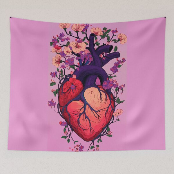 Item preview, Anatomical Heart designed and sold by patternshoprad.