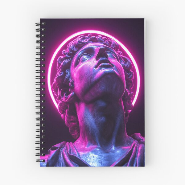 Item preview, Neon Gaze: Futuristic Greek Sculpture designed and sold by Enea Kelo.
