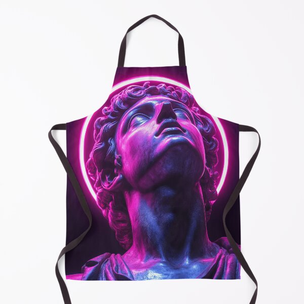 Item preview, Neon Gaze: Futuristic Greek Sculpture designed and sold by Enea Kelo.