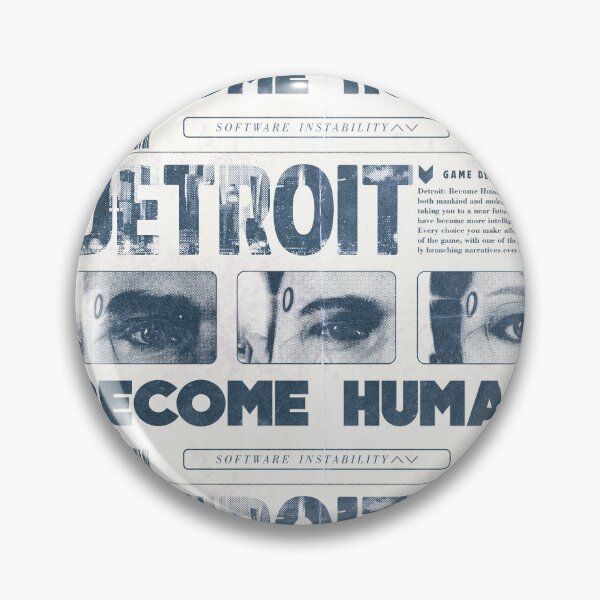 Item preview, Detroit Become Human Brutalism poster design designed and sold by aliezeq.