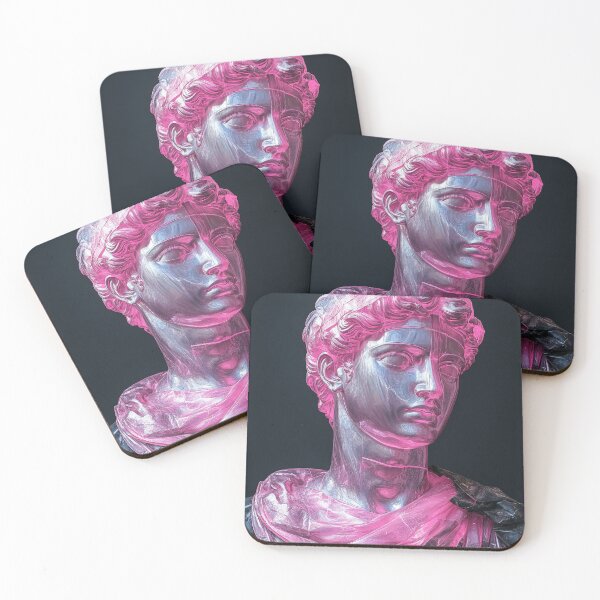 Item preview, Neon Gaze: Futuristic Greek Sculpture designed and sold by Enea Kelo.