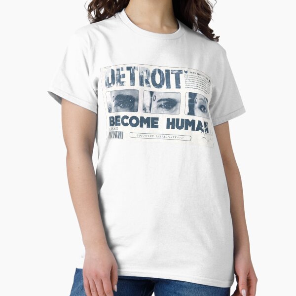 Artikel-Vorschau von Detroit Become Human Brutalismus-Plakatdesign, designt und verkauft von aliezeq.