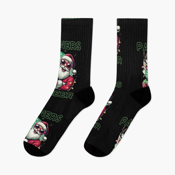 Item preview, Partners in Cheer Santa and Deer Best Team Happy Christmas Funny designed and sold by Joewithlove.