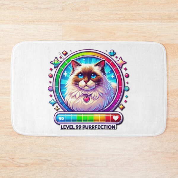 Item preview, Level 99 Purrfection: The Ultimate Feline Quest! designed and sold by HopeLoom.