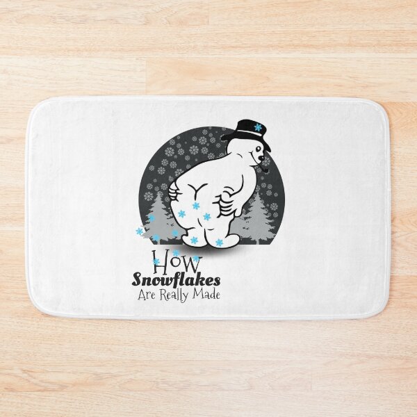 Item preview, Meme How Snowflakes Are Really Made quote, Sarcastic Christmas saying, Snowman design, Funny Holiday quote, Cute Christmas designed and sold by LuxeGraphix.