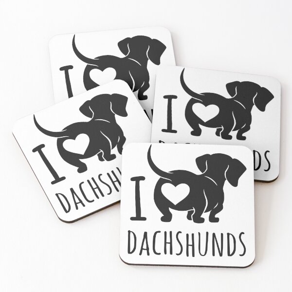 Item preview, I Love Dachshund Butt designed and sold by stlgirlygirl.