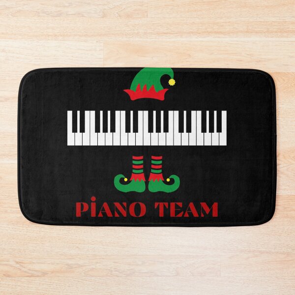Item preview,  Piano team,  Santa's favorite piano teacher,music lover, piano player, Musical elf, designed and sold by KolorellaS.