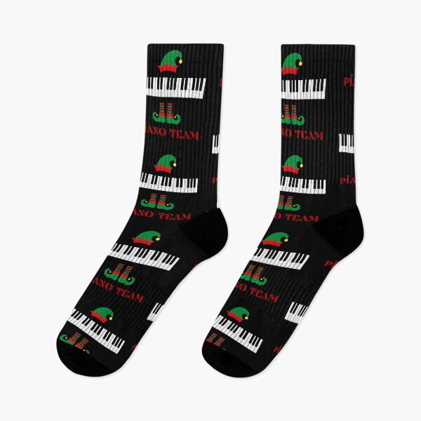Item preview,  Piano team,  Santa's favorite piano teacher,music lover, piano player, Musical elf, designed and sold by KolorellaS.