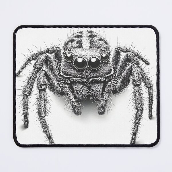 Item preview, Jumping Spider pencil drawing designed and sold by Pencil-Art.