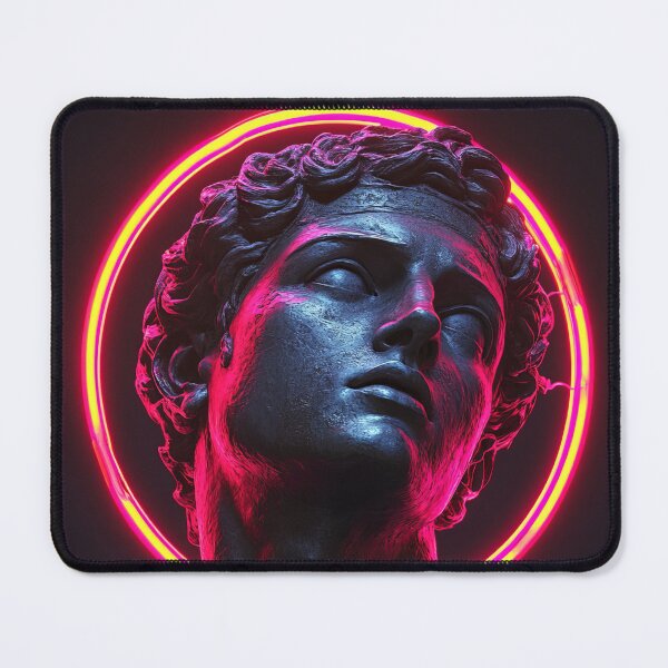 Item preview, Neon Gaze: Futuristic Greek Sculpture designed and sold by Enea Kelo.