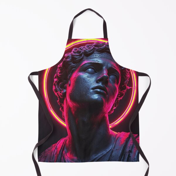 Item preview, Neon Gaze: Futuristic Greek Sculpture designed and sold by Enea Kelo.
