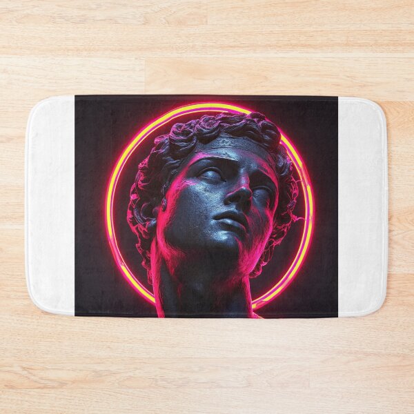 Item preview, Neon Gaze: Futuristic Greek Sculpture designed and sold by Enea Kelo.