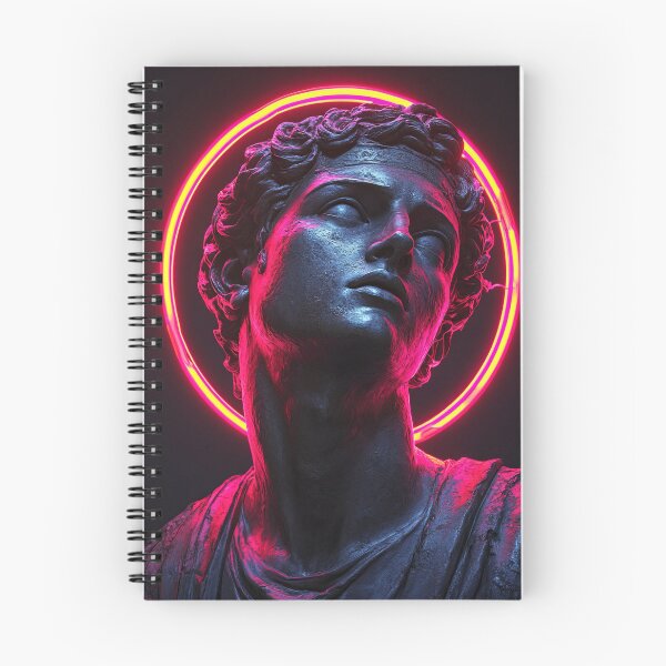 Item preview, Neon Gaze: Futuristic Greek Sculpture designed and sold by Enea Kelo.
