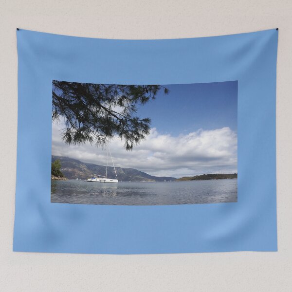 Item preview, View from Minimata beach, Ithaca designed and sold by paulboizot.
