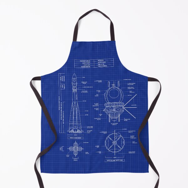 Item preview, Vostok Spacecraft (Vertical Blueprint) designed and sold by BGALAXY.
