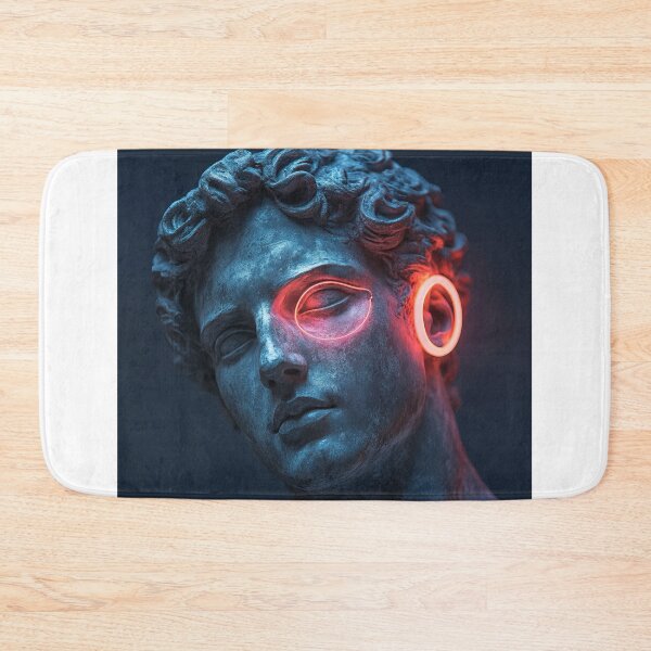 Item preview, Neon Gaze: Futuristic Greek Sculpture designed and sold by Enea Kelo.