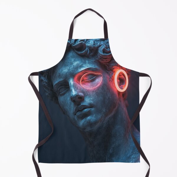 Item preview, Neon Gaze: Futuristic Greek Sculpture designed and sold by Enea Kelo.
