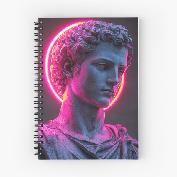 Item preview, Neon Gaze: Futuristic Greek Sculpture designed and sold by Enea Kelo.