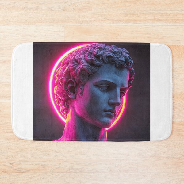 Item preview, Neon Gaze: Futuristic Greek Sculpture designed and sold by Enea Kelo.