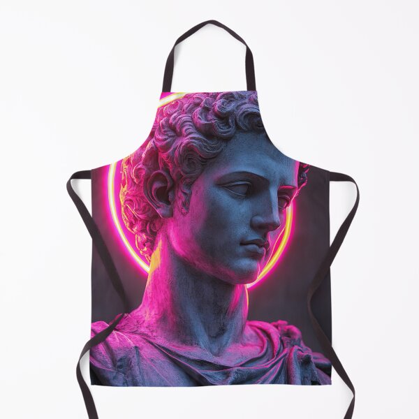 Item preview, Neon Gaze: Futuristic Greek Sculpture designed and sold by Enea Kelo.