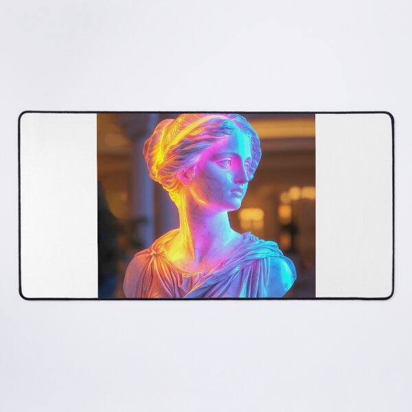 Item preview, Neon Gaze: Futuristic Greek Sculpture designed and sold by Enea Kelo.