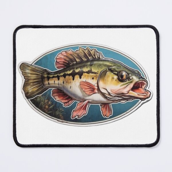 Item preview, A bass sticker designed and sold by Greezey.