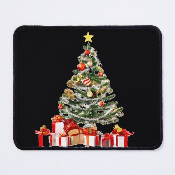 Item preview, Christmas Tree with Colorful Ornaments designed and sold by DigitalGemArt.