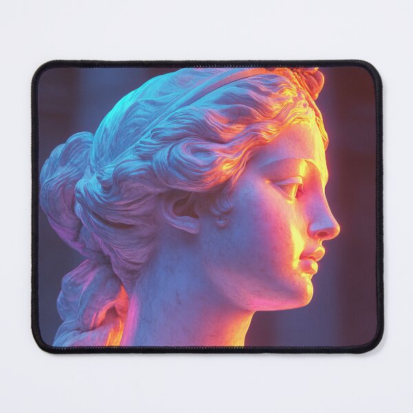 Item preview, Neon Gaze: Futuristic Greek Sculpture designed and sold by Enea Kelo.