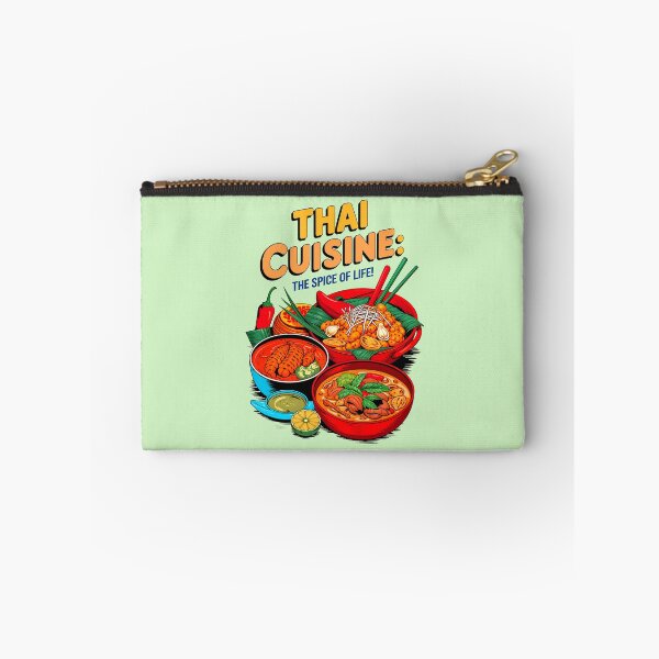 Item preview, Thai Cuisine The Spice Of Life Food Quote designed and sold by TheArtOfPat.