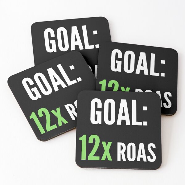 Item preview, Goal: 12x ROAS Motivation - Green - White designed and sold by VasInd.