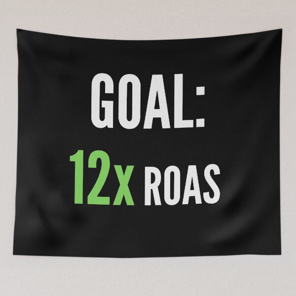 Item preview, Goal: 12x ROAS Motivation - Green - White designed and sold by VasInd.