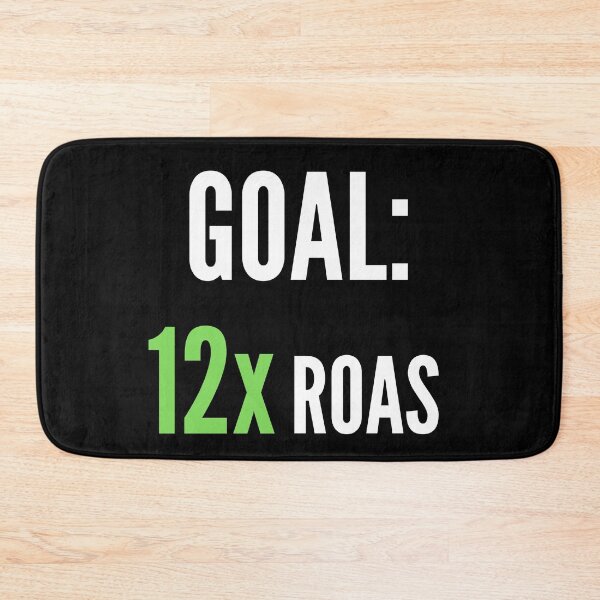 Item preview, Goal: 12x ROAS Motivation - Green - White designed and sold by VasInd.