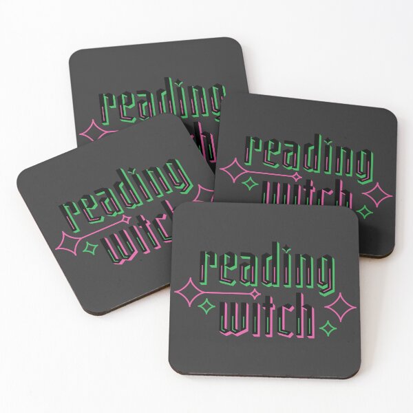 Item preview, reading witch | wicked pink and green designed and sold by DesignsByAND.