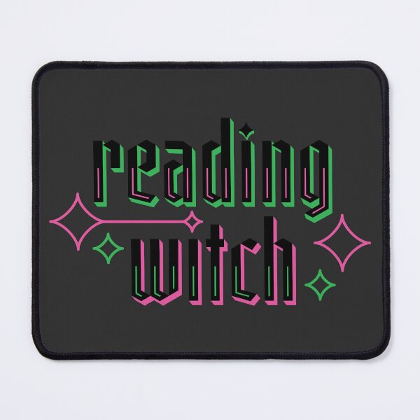 Item preview, reading witch | wicked pink and green designed and sold by DesignsByAND.