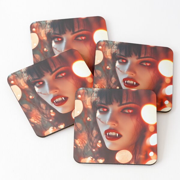Item preview, Crimson Gaze Vampire designed and sold by AI-Only Creations.