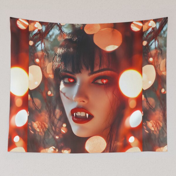 Item preview, Crimson Gaze Vampire designed and sold by AI-Only Creations.