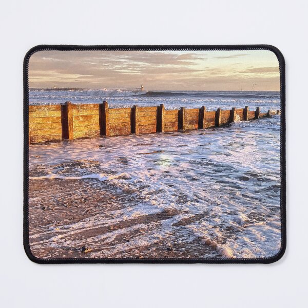 Item preview, Rough Sea and Sunshine in Northumberland - Portrait designed and sold by Violaman.