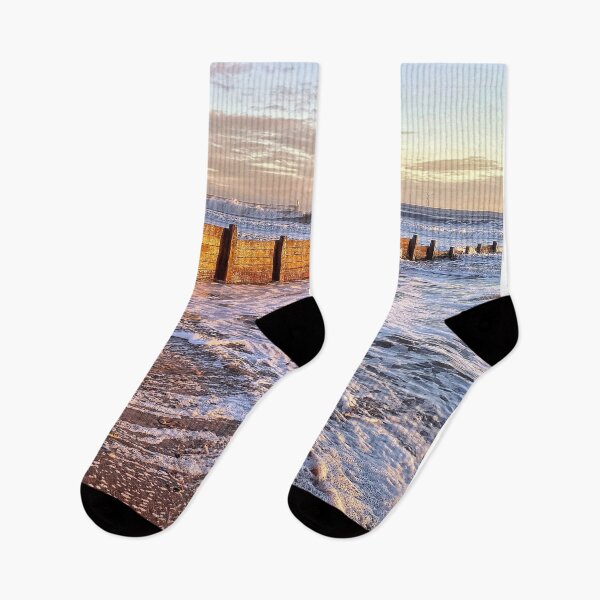 Item preview, Rough Sea and Sunshine in Northumberland - Portrait designed and sold by Violaman.