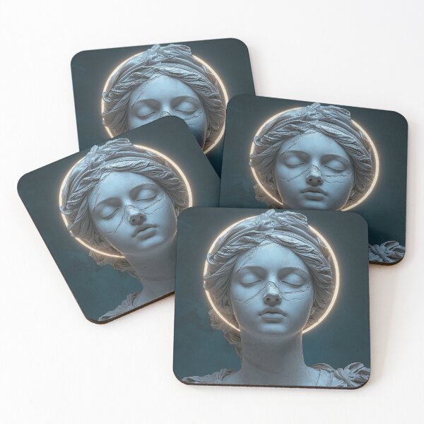 Item preview, Neon Gaze: Futuristic Greek Sculpture designed and sold by Enea Kelo.