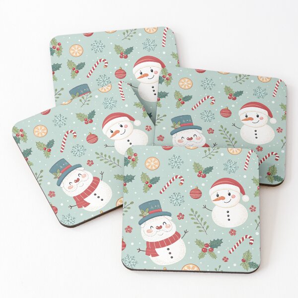 Item preview, Christmas pattern with snowmen designed and sold by Super-Stream.