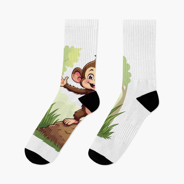 Item preview, Playful Monkey Cartoon designed and sold by askarne.