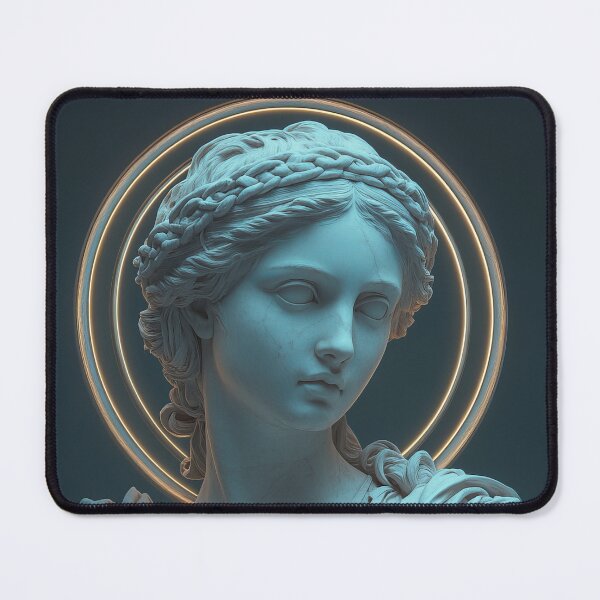 Item preview, Neon Gaze: Futuristic Greek Sculpture designed and sold by Enea Kelo.