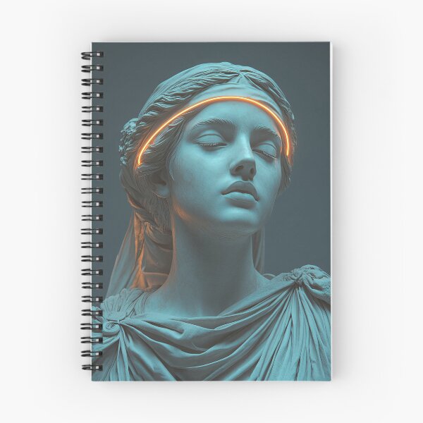 Item preview, Neon Gaze: Futuristic Greek Sculpture designed and sold by Enea Kelo.