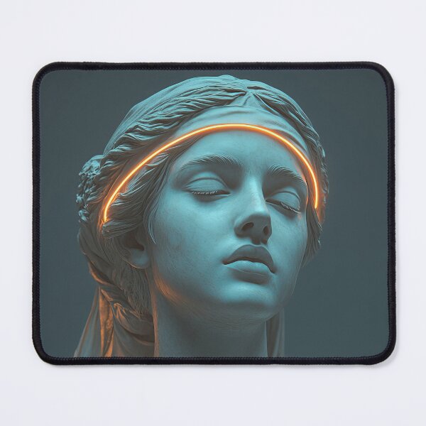 Item preview, Neon Gaze: Futuristic Greek Sculpture designed and sold by Enea Kelo.