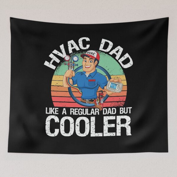 Item preview, Hvac Dad Like a Regular Dad But Cooler Fathers Day Gift designed and sold by PNGShop.