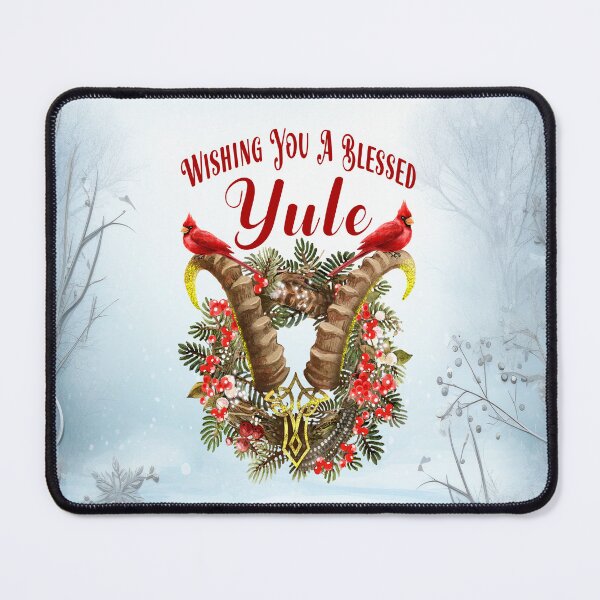 Item preview, Wishing You A Blessed Yule designed and sold by MysticOzzy.